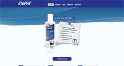 Desktop Screenshot of etopril.de